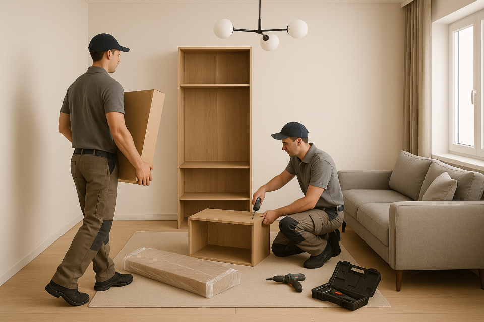 Доставка и монтаж мебели